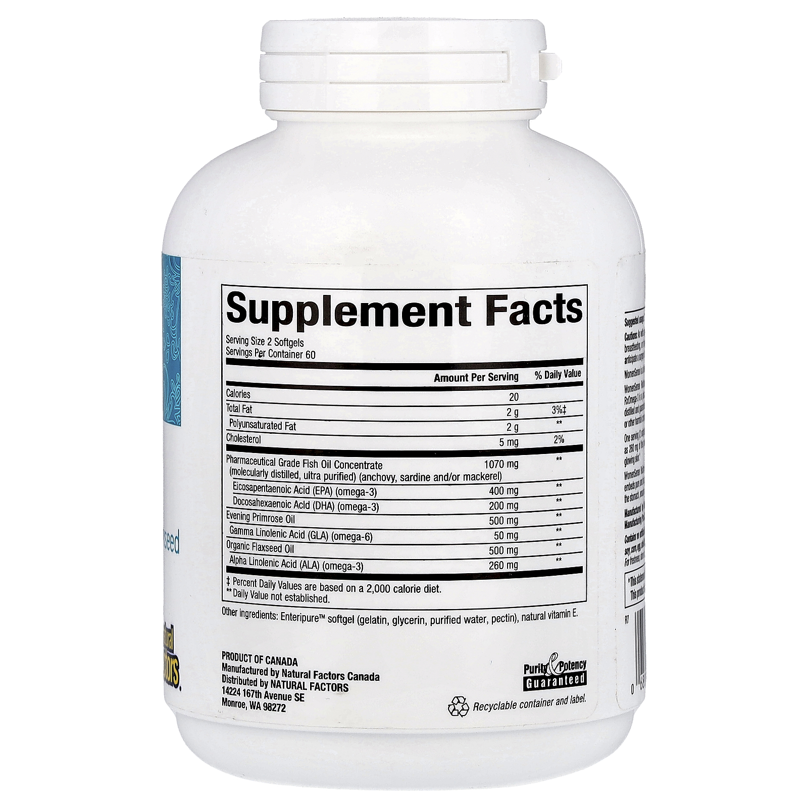 WomenSense®, RxOmega-3, 120 Enteripure™ Softgels