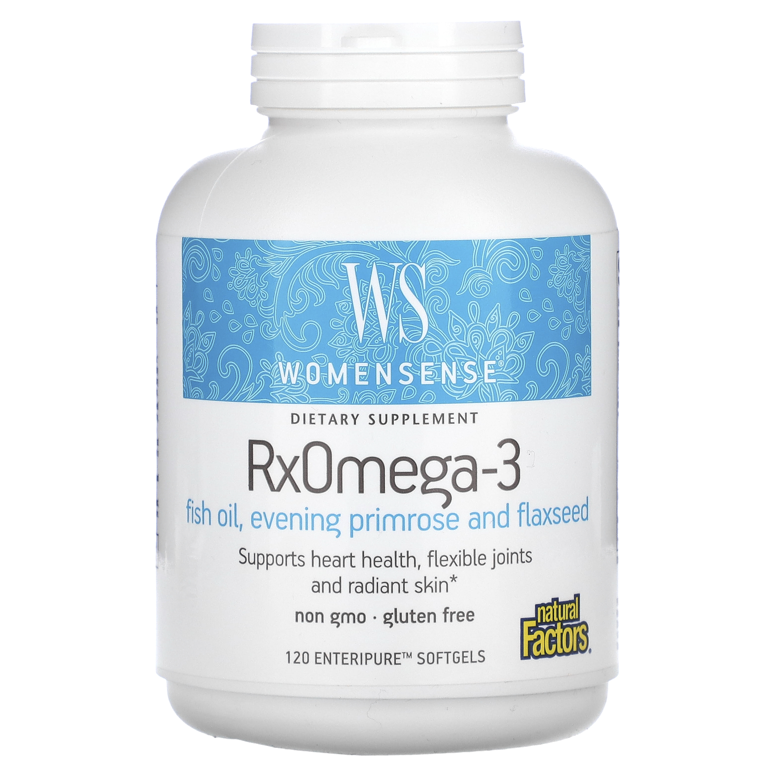 WomenSense®, RxOmega-3, 120 Enteripure™ Softgels