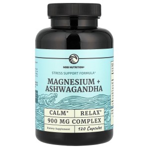 Magnesium + Ashwagandha, 120 Capsules Magnesium + Ashwagandha, 120 Capsules