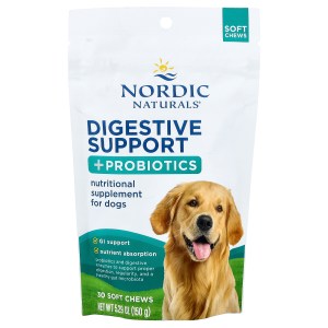 Digestive Support + Probiotics, For Dogs, Bone Broth, 30 Soft Chews, 5.29 oz (150 g) Digestive Support + Probiotics, For Dogs, Bone Broth, 30 Soft Chews, 5.29 oz (150 g)