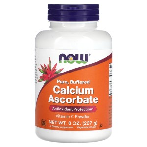 Pure, Buffered Calcium Ascorbate, Vitamin C Powder, 8 oz (227 g) Pure, Buffered Calcium Ascorbate, Vitamin C Powder, 8 oz (227 g)