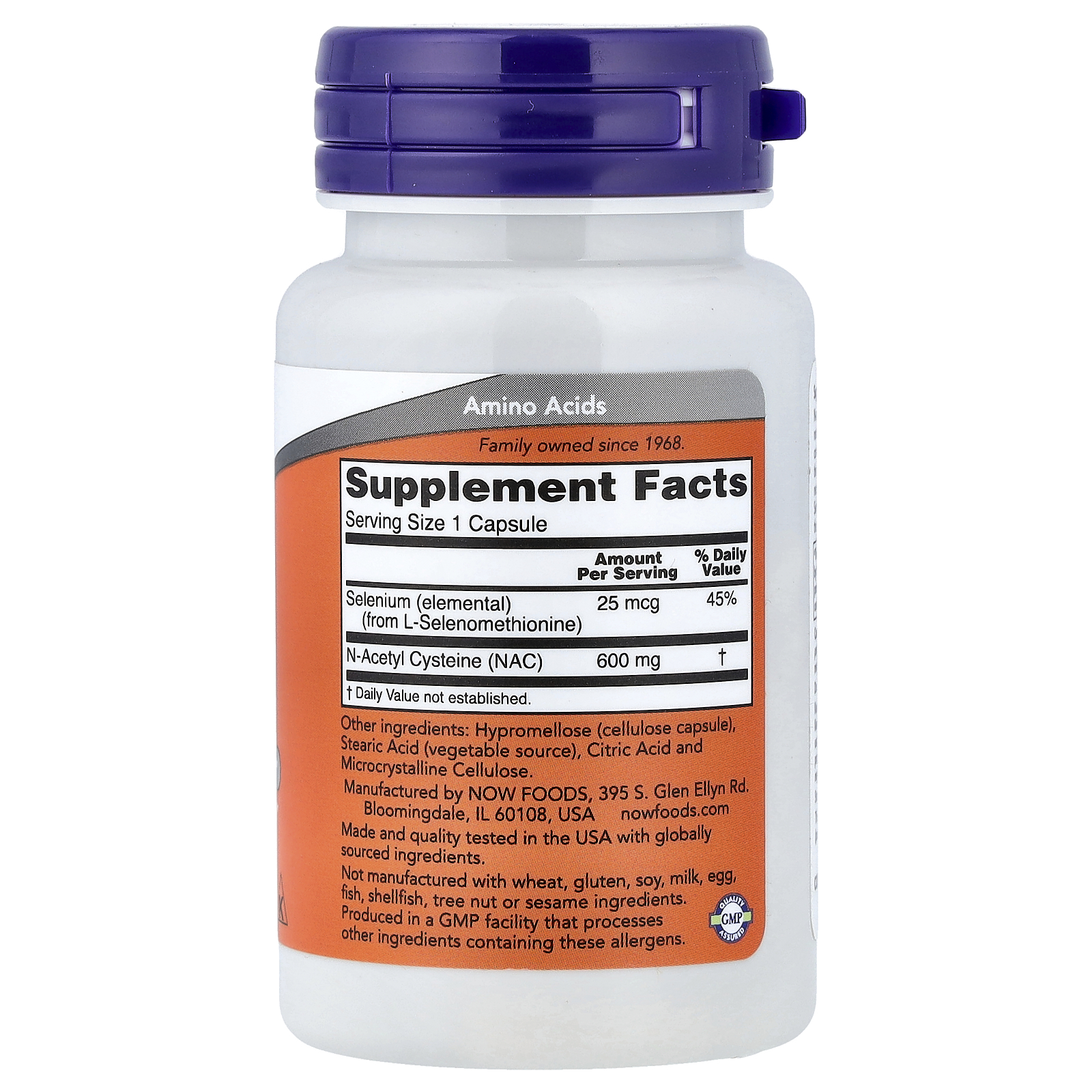 NAC With Selenium, 30 Capsules