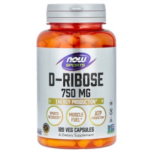 Sports, D-Ribose, 750 mg, 120 Veg Capsules Sports, D-Ribose, 750 mg, 120 Veg Capsules