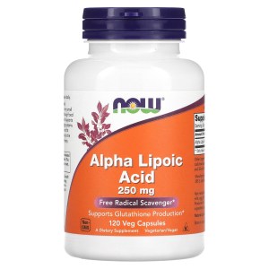 Alpha Lipoic Acid, 250 mg, 120 Veg Capsules Alpha Lipoic Acid, 250 mg, 120 Veg Capsules