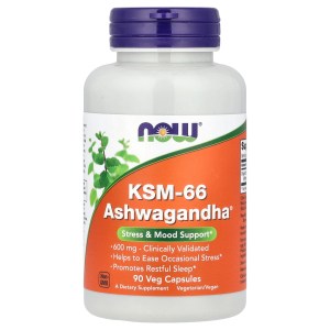 KSM-66 Ashwagandha®, 600 mg, 90 Veg Capsules KSM-66 Ashwagandha®, 600 mg, 90 Veg Capsules