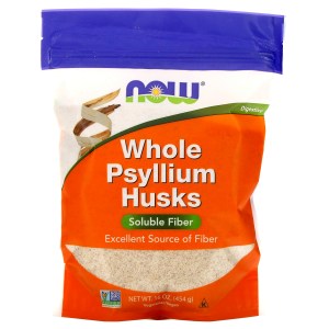 Whole Psyllium Husks, 16 oz (454 g) Whole Psyllium Husks, 16 oz (454 g)