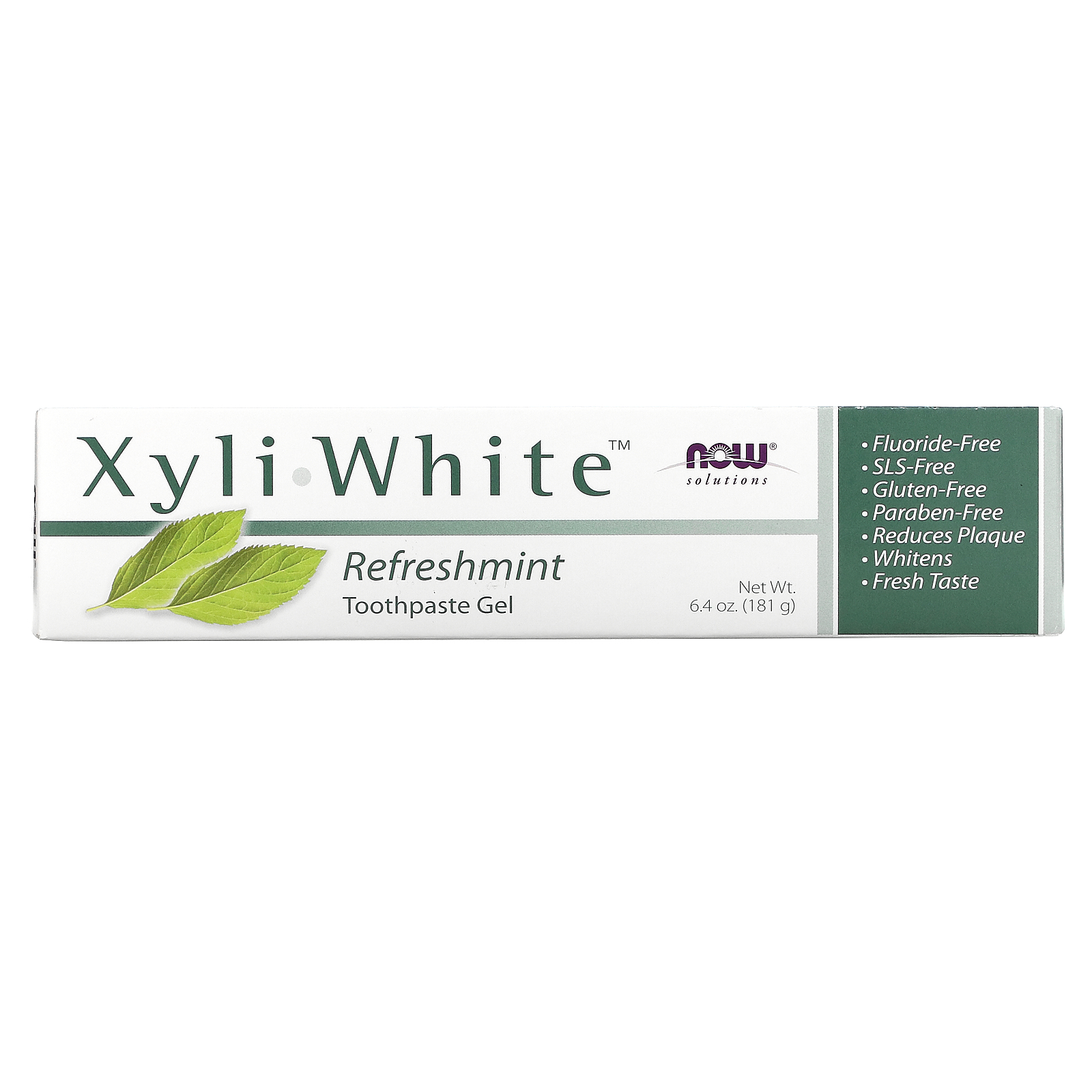 Solutions, XyliWhite™, Toothpaste Gel, Refreshmint, 6.4 oz (181 g)