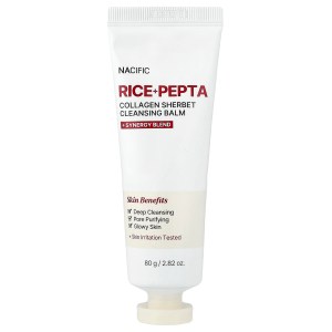 Rice + Pepta Collagen Sherbet Cleansing Balm, 2.82 oz (80 g) Rice + Pepta Collagen Sherbet Cleansing Balm, 2.82 oz (80 g)