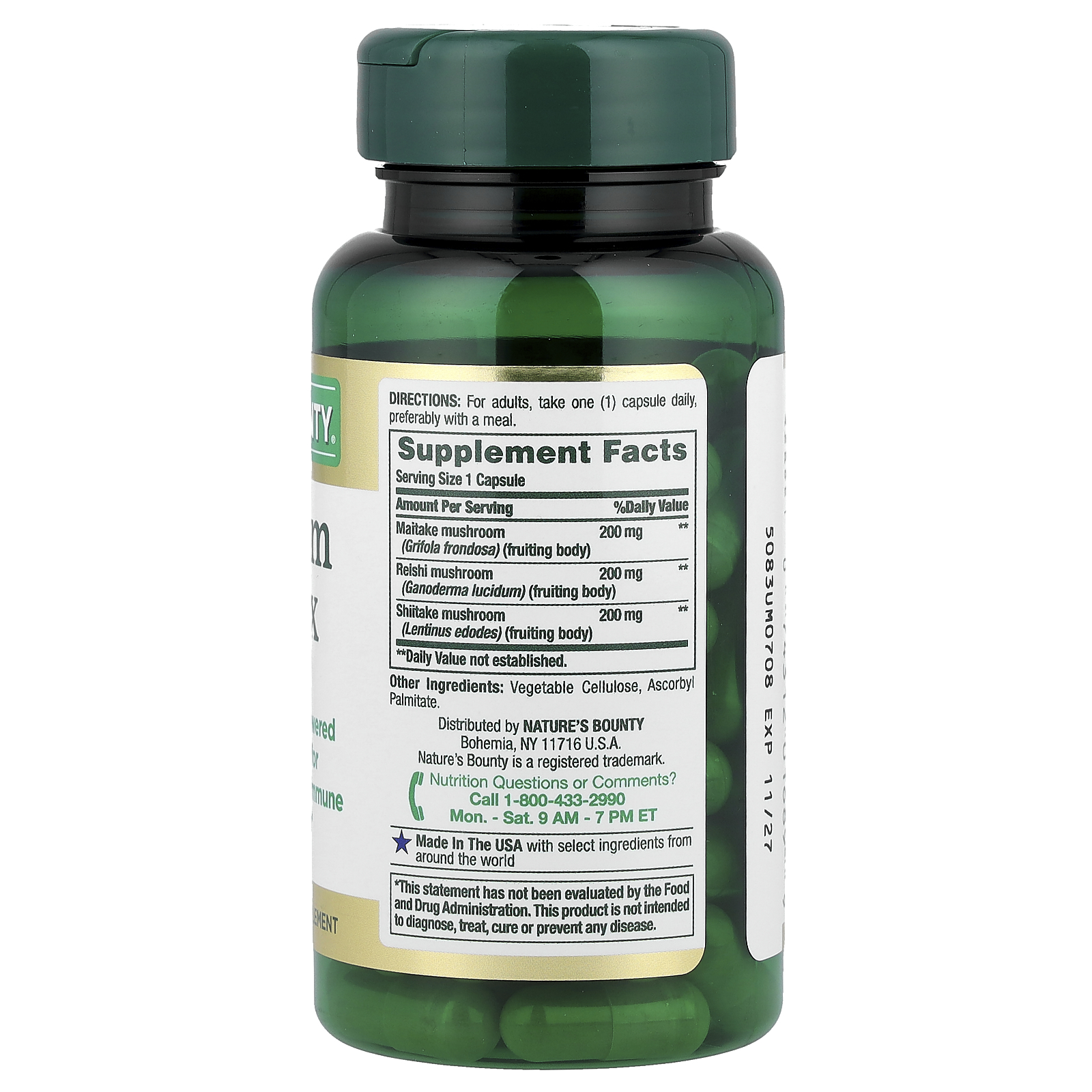 Mushroom Complex, 60 Capsules