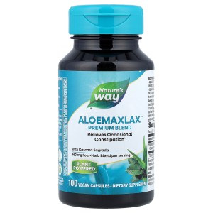 AloeMaxLax™ with Cascara Sagrada, 100 Vegan Capsules AloeMaxLax™ with Cascara Sagrada, 100 Vegan Capsules
