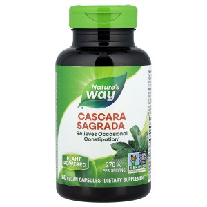 Cascara Sagrada, 270 mg, 180 Vegan Capsules Cascara Sagrada, 270 mg, 180 Vegan Capsules