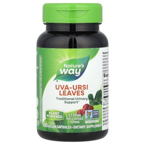 Uva-Ursi Leaves, 100 Vegan Capsules (370 mg per Capsule) Uva-Ursi Leaves, 100 Vegan Capsules (370 mg per Capsule)