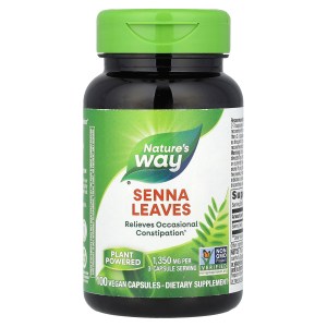 Senna Leaves, 100 Vegan Capsules (450 mg per Capsule) Senna Leaves, 100 Vegan Capsules (450 mg per Capsule)