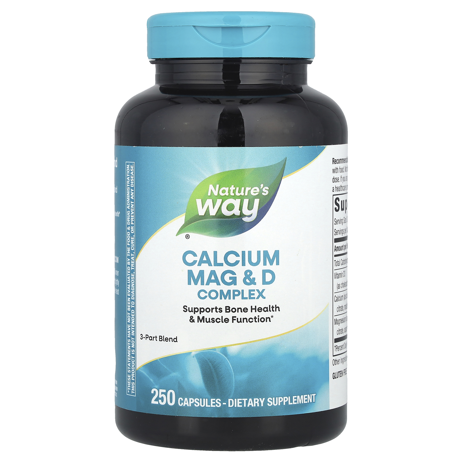 Calcium, Mag & D Complex, 250 Capsules
