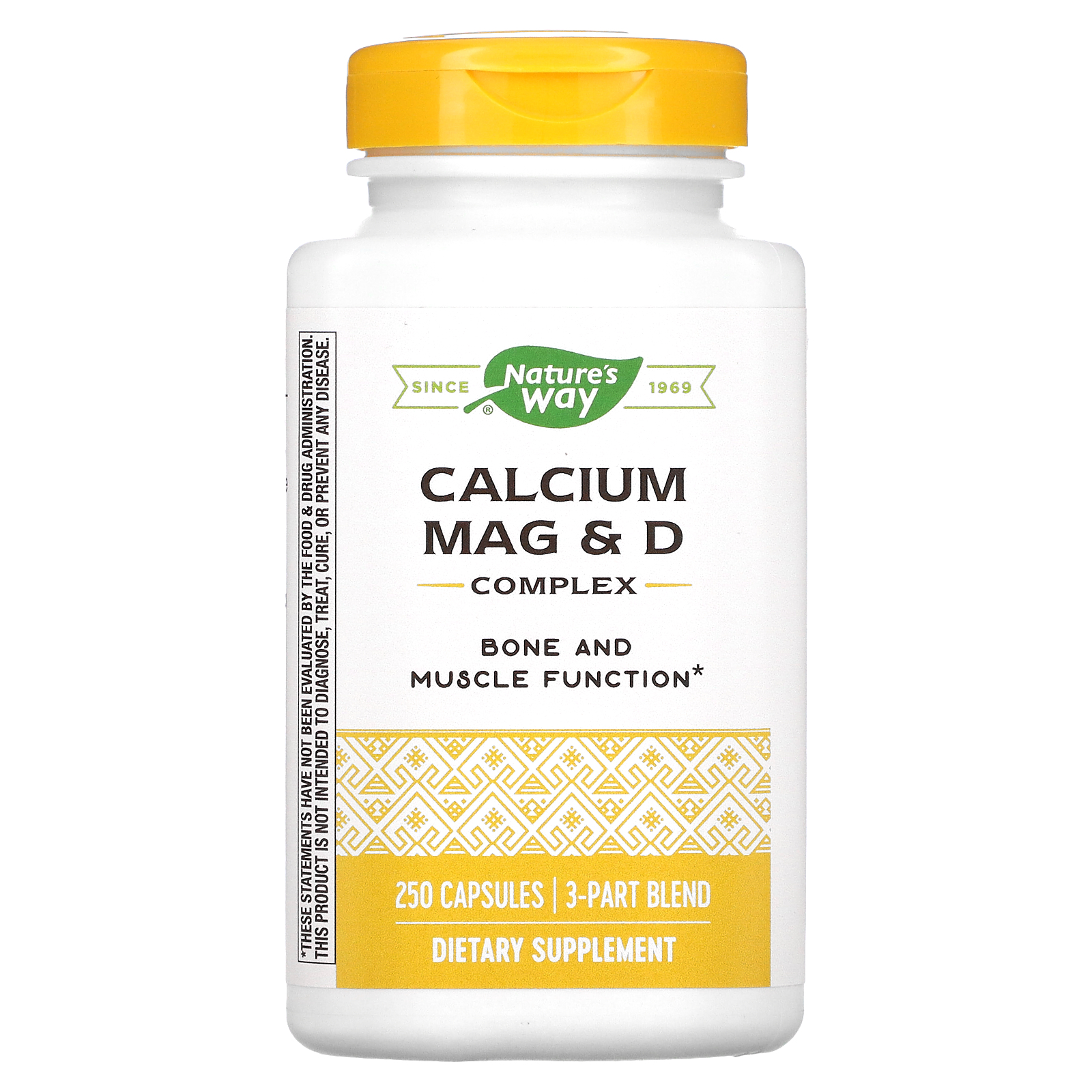 Calcium, Mag & D Complex, 250 Capsules