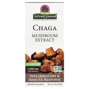Chaga, Mushroom Extract, Alcohol Free, 1 fl oz (30 ml) Chaga, Mushroom Extract, Alcohol Free, 1 fl oz (30 ml)