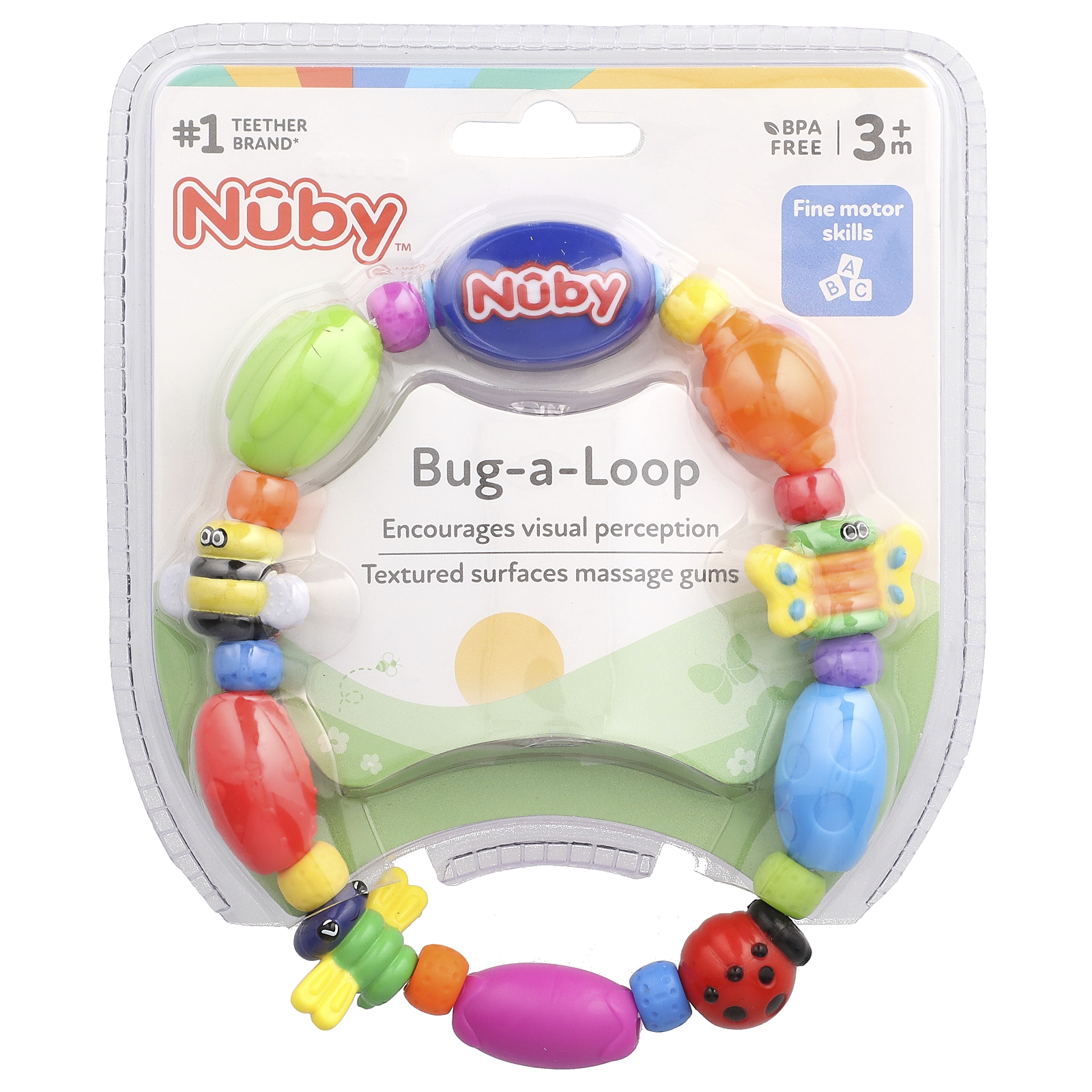 Bug-a-Loop Teether, 3 + Months, 1 Teether