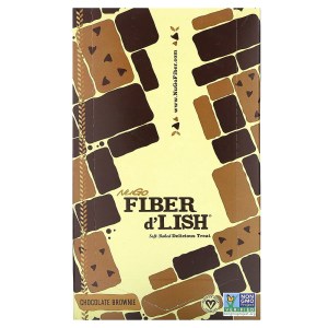 Fiber d’Lish, Chocolate Brownie, 16 Bars, 1.6 oz (45 g) Each Fiber d’Lish, Chocolate Brownie, 16 Bars, 1.6 oz (45 g) Each