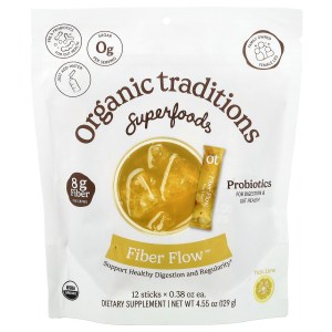 Fiber Flow™, Yuzu Lime, 12 Sticks, 0.38 oz (10.75 g) Each Fiber Flow™, Yuzu Lime, 12 Sticks, 0.38 oz (10.75 g) Each