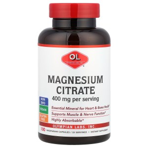 Magnesium Citrate, 100 Capsules (133 mg per Capsule) Magnesium Citrate, 100 Capsules (133 mg per Capsule)