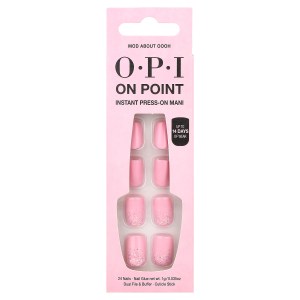 On Point, Instant Press-On Mani, Short Length, Mod About Oooh, 27 Piece Kit On Point, Instant Press-On Mani, Short Length, Mod About Oooh, 27 Piece Kit