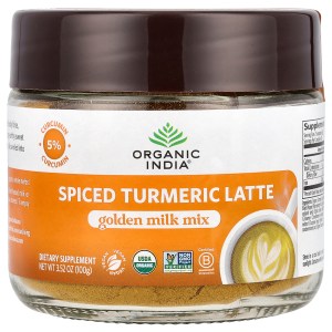 Spiced Turmeric Latte, Golden Milk Mix, 3.52 oz (100 g) Spiced Turmeric Latte, Golden Milk Mix, 3.52 oz (100 g)