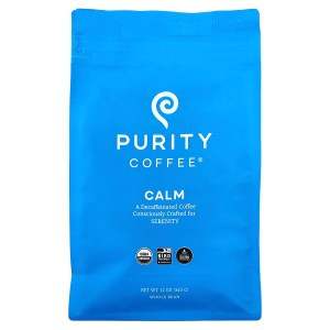 Calm, Whole Bean, Decaffeinated, 12 oz (340 g) Calm, Whole Bean, Decaffeinated, 12 oz (340 g)