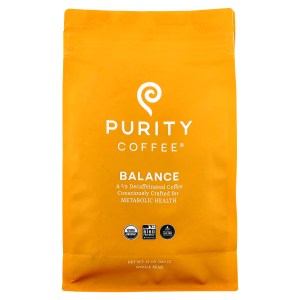 Balance, Whole Bean, 2/3 Decaffeinated, 12 oz (340 g) Balance, Whole Bean, 2/3 Decaffeinated, 12 oz (340 g)