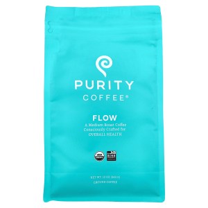 Flow, Ground, Medium Roast, 12 oz (340 g) Flow, Ground, Medium Roast, 12 oz (340 g)