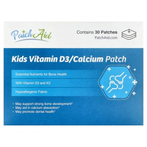 Kids Vitamin D3 / Calcium Patch, 30 Patches Kids Vitamin D3 / Calcium Patch, 30 Patches