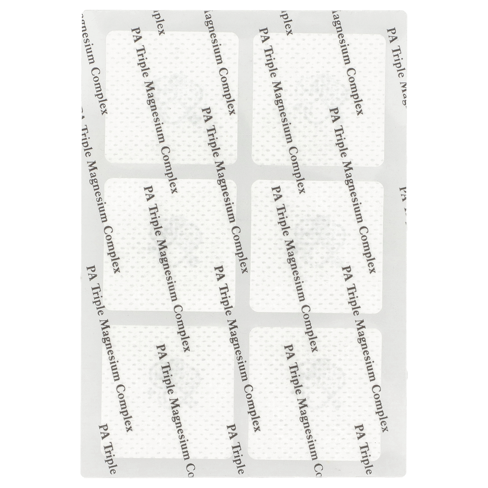 Triple Magnesium Complex Patch, 30 Patches