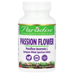 Passion Flower, 60 Vegetarian Capsules (250 mg per Capsule) Passion Flower, 60 Vegetarian Capsules (250 mg per Capsule)
