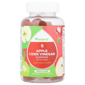 Apple Cider Vinegar Gummies With The Mother, Apple, 60 Gummies Apple Cider Vinegar Gummies With The Mother, Apple, 60 Gummies