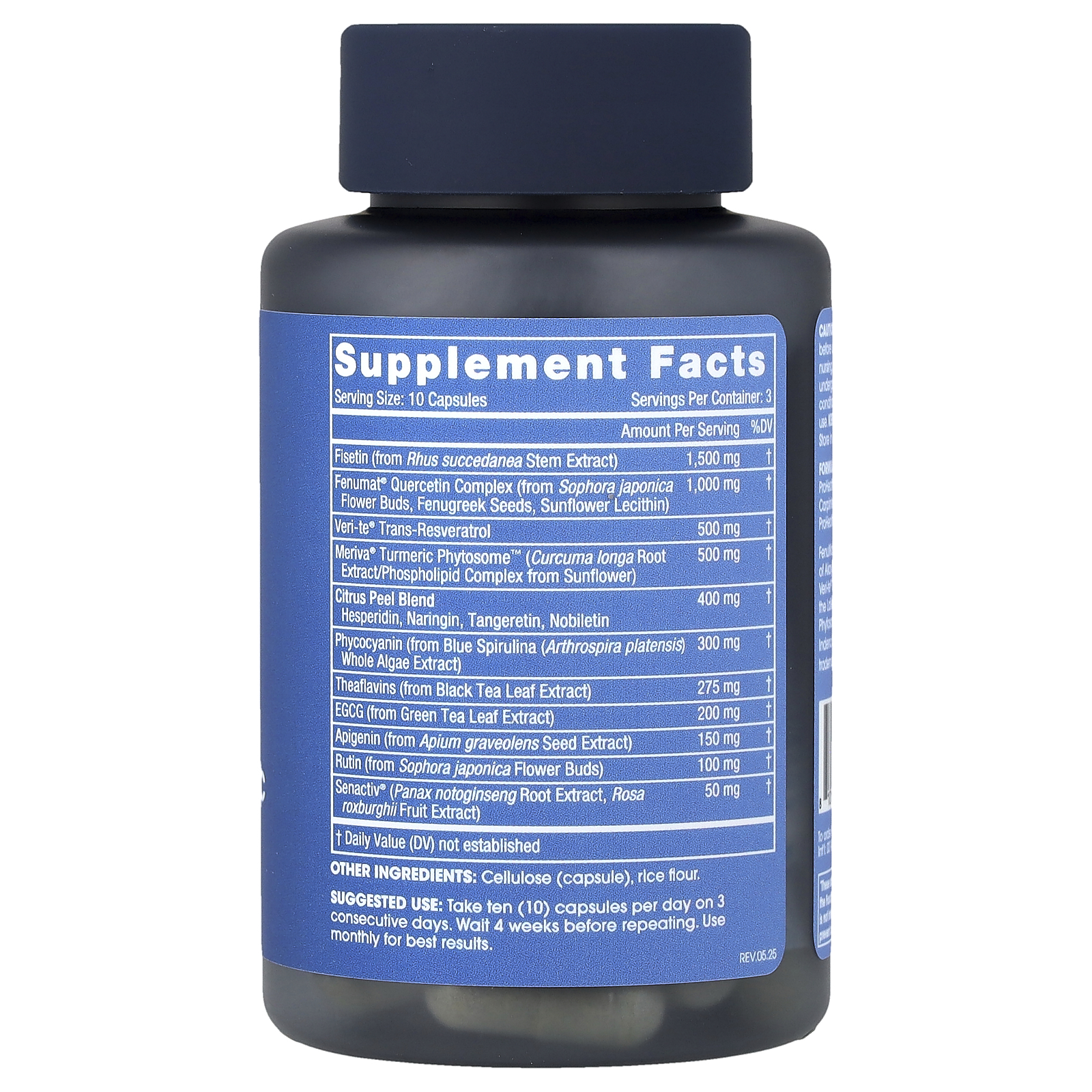 Rapid Reset Multi-Senolytic, 30 Capsules