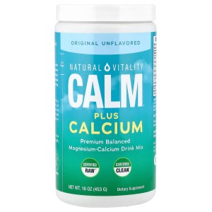CALM®, Plus Calcium, Magnesium-Calcium Drink Mix, Original Unflavored, 16 oz (453 g) CALM®, Plus Calcium, Magnesium-Calcium Drink Mix, Original Unflavored, 16 oz (453 g)
