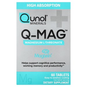 Q-MAG™, Magnesium L-Threonate, 60 Tablets (72 mg per Tablet) Q-MAG™, Magnesium L-Threonate, 60 Tablets (72 mg per Tablet)
