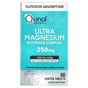 Ultra Magnesium Glycinate Complex, 250 mg, 60 Coated Tablets Ultra Magnesium Glycinate Complex, 250 mg, 60 Coated Tablets