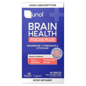 Brain Health, Focus Plus, 60 Tablets Brain Health, Focus Plus, 60 Tablets