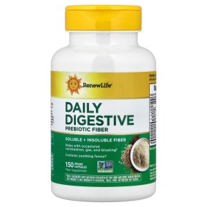 Daily Digestive Prebiotic Fiber, 150 Vegan Capsules Daily Digestive Prebiotic Fiber, 150 Vegan Capsules