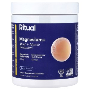 Magnesium+, Berry, 7.4 oz (210 g) Magnesium+, Berry, 7.4 oz (210 g)