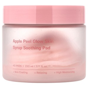 Apple Peel Glow Skin Syrup Soothing Pad, 40 Pads Apple Peel Glow Skin Syrup Soothing Pad, 40 Pads