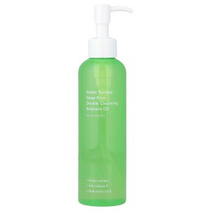 Green Tomato Deep Pore Double Cleansing Ampoule Oil, 6.76 fl oz (200 ml) Green Tomato Deep Pore Double Cleansing Ampoule Oil, 6.76 fl oz (200 ml)