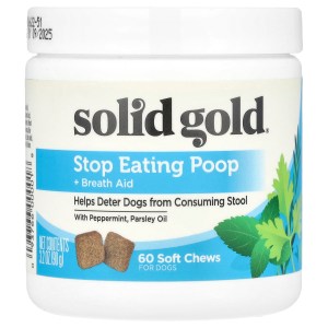 Stop Eating Poop + Breath Aid, For Dogs , 60 Soft Chews, 3.2 oz (90 g) Stop Eating Poop + Breath Aid, For Dogs , 60 Soft Chews, 3.2 oz (90 g)