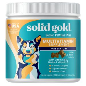 PetVites™ Multivitamin Supplement, For Dogs, Bacon, 120 Soft Chews, 7.6 oz (216 g) PetVites™ Multivitamin Supplement, For Dogs, Bacon, 120 Soft Chews, 7.6 oz (216 g)