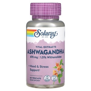 Vital Extracts, Ashwagandha, 470 mg, 60 VegCaps Vital Extracts, Ashwagandha, 470 mg, 60 VegCaps