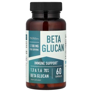 Beta Glucan, 60 Capsules (550 mg per Capsule) Beta Glucan, 60 Capsules (550 mg per Capsule)