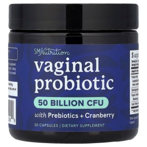 Vaginal Probiotic With Prebiotics + Cranberry, 30 Capsules Vaginal Probiotic With Prebiotics + Cranberry, 30 Capsules