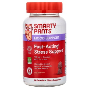 Fast-Acting Stress Support, Mixed Berry, 60 Gummies Fast-Acting Stress Support, Mixed Berry, 60 Gummies