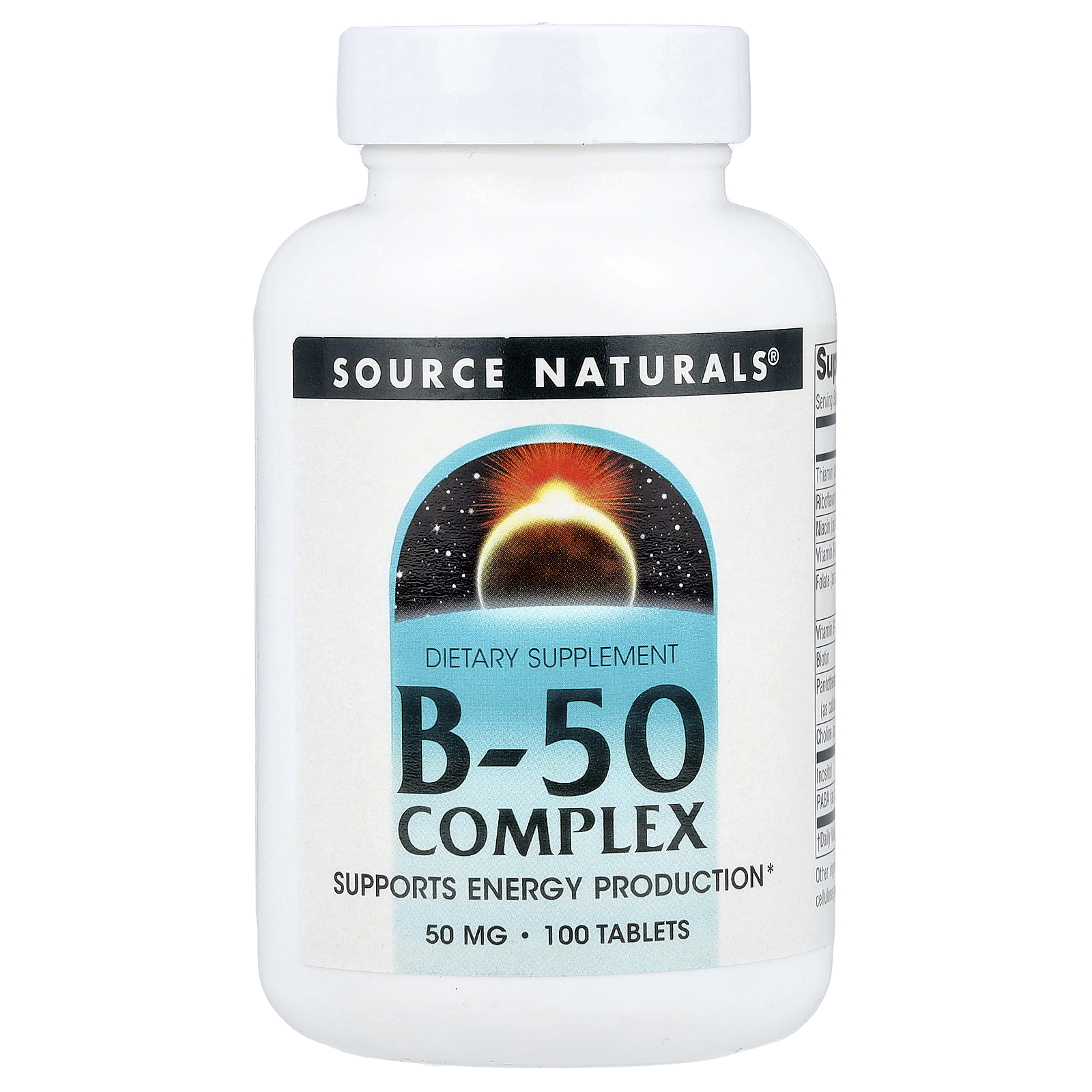 B-50 Complex, 100 Tablets