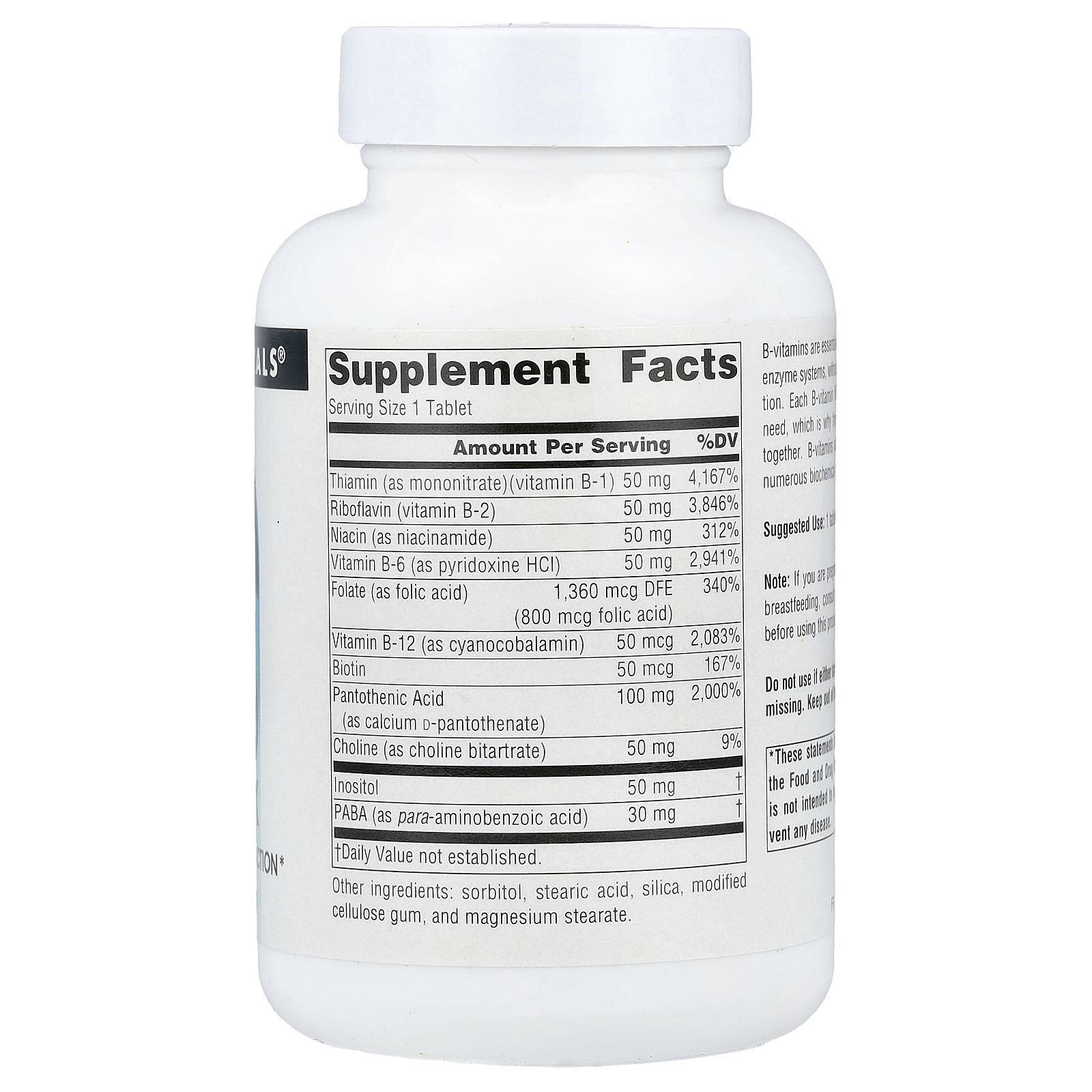 B-50 Complex, 100 Tablets